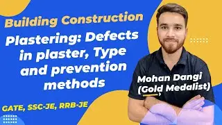 Building Construction | Defects in plaster | Types of Defects in Plaster | Mohan Dangi
