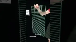 The quality test of security fence