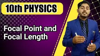 Focal point and focal length of convex mirror class 10 | f=R/2 | kpk board, federal board