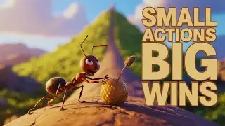 THE ANT&rsquo;S SECRET | SMALL CONSISTENT ACTIONS CREATE BIG WINS | MOTIVATIONAL STORY 