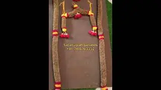 khus garland making process #SaianugrahaGarlands #theni #bodinayakanur #cardamom #khus #vettiver