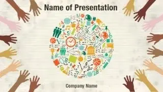 Education Idea Concept PowerPoint Video Template Backgrounds - DigitalOfficePro #01388V