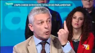 Nicola Morra M5S a Tagad&agrave; su La7