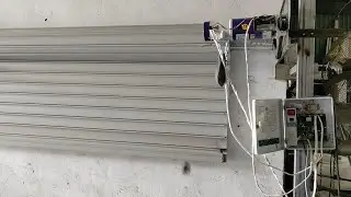 Test for fire rated rolling shutter door