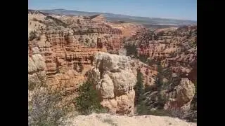 Fairyland Point in Bryce Canyon National Park Panoramic View