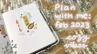 Plan with me: Feb 2023 (cozy vibes)