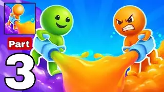 Dye Hard: Gameplay Walkthrough Part 3 - Strategy guide (Android/iOS)