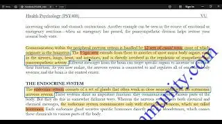 PSY408 Health Psychology Short Lesson 08 | PSY408 Midterm & Finalterm Short Lectures | VU Course