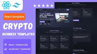 Crypto Flow &ndash; React JS with Tailwind CSS Business & Corporate Template