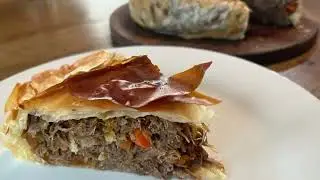 Placinta cu Carne de Gasca/ Goose Meat Pie
