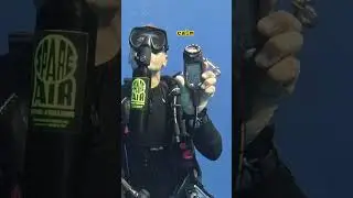 Can a Spare Air Save You? Real Underwater Test at 65 Feet!