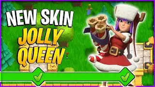 NEW JOLLY QUEEN SKIN - CLASH OF CLANS #shorts