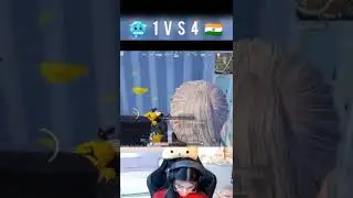 1vs4🇮🇳@PAYAL GAMING @JONTHAN GAMING#shorts