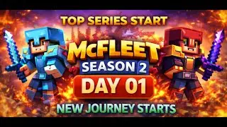Minecraft McFleet Season 2 | Bal Top Challenge Start + New Journey 🔥100 subscriber Goal