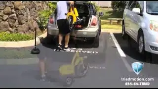 Triad Motion Triad 750 personal electric transporter outperforms Zappy3 GoPet EW18