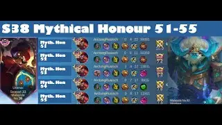 [MH51-55] Hanabi: Shuriken Spam Madness! #mobilelegends #mlbb #asmr #tanking #fyp #minotaur