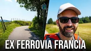 Linea ferroviaria dismessa trasformata in pista ciclabile pedonale - Francia