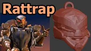 1 Hour Modeling : Rattrap from Beast Wars!