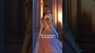 When you  attend a fantasy ball ✨Full video on my YouTube now :)
