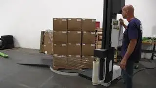 Wraptor 1500 Semi-Automatic Pallet Wrapper