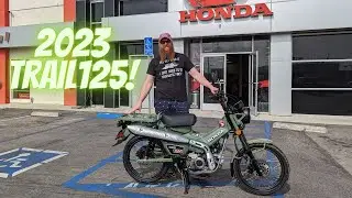 First Ride on the USA 2023 Trail 125