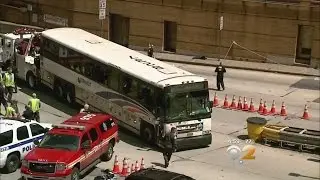 Multi-Bus Crash Clogs Lincoln Tunnel For Hours