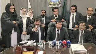 Press Conference by Executive Body HighCourt Bar Association Multan  Justice for Adv Zeeshan  Dhuddi
