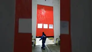 High Speed Door In Freezer Room