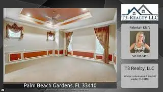 Custom Home in Palm Beach Gardens for Sale