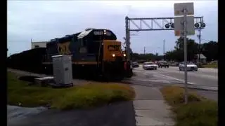 Atlantic Coast Line 250 arrives, Florida Railroad Museum