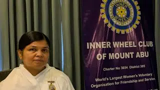 DESIGN YOUR DESTINY - BY BK SARITA | INNERWHEEL CLUB | BRAHMA KUMARIS