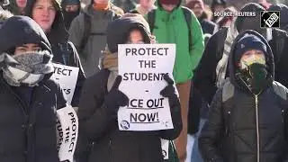 Minnesota University students walk out against ICE amid fear and anger on campus