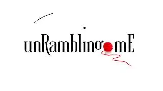 UnRambling Logo Animation - Designed by MotionBee