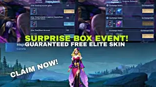 CLAIM FREE ELITE SKIN! SURPRISE BOX EVENT 2023 MOBILE LEGENDS BANG BANG