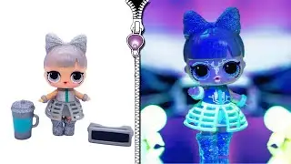 LOL Surprise Lights Glitter Series Complete Set / Коллекция куколок ЛОЛ Лайт Глиттер