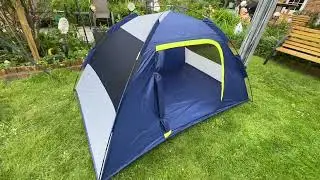 PUREBOX Campingzelt Leichtes Zelt f&uuml;r 2-3 Personen, wasserdichtes Kuppelzelt Unboxing und Anleitung