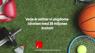 Initiativet Gr&auml;sroten st&ouml;ttar svensk ungdomsidrott 6 sek