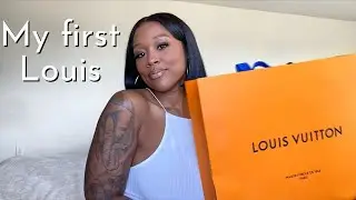 My First LOUIS VUITTON handbag!! Lux Unboxing + Bag accessories || Jada Mahogane