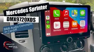 Mercedes Sprinter Install KENWOOD DMX9720XDS Wireless  CarPlay, Android Auto by B&B Audio Concepts