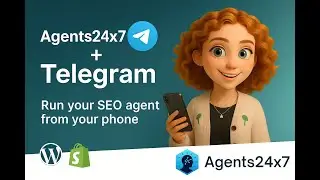 Agents24x7 + Telegram: Plan, Approve & Publish SEO Posts from Your Phone