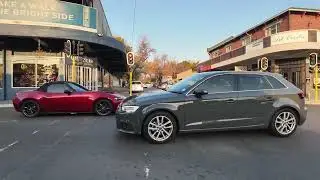 4K- Walking Tour of 4th Avenue Parkhurst in Johannesburg at sunset