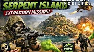 DMZ Recon Serpent Island Extraction Mission | Call of Duty Mobile Intense Gameplay