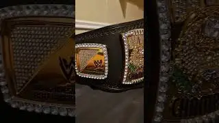 wwe spinner belt replica #wwe #wwereplica #wrestling #wweactionfigures #coleccion