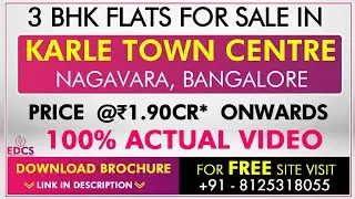 Karle Town Center Bangalore |  Karle Town Centre Review |Karle Town Center Brochure |Karle Bangalore