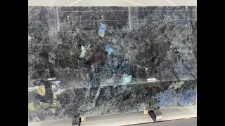 Natural Polished Labradorite Blue Granite Slab
