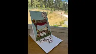 Card with a State Fair Vibe / Craft Roulette #280 / Cardmaking Process Video