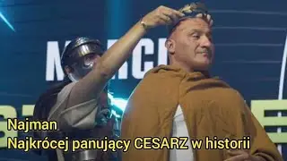 Marcin Najman czyli najkr&oacute;cej panujący CESARZ w historii. Freak Fight, konferencja CLOUT MMA 1