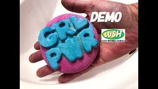 Lush Girl Power Spring 2019 bubble bar Demo