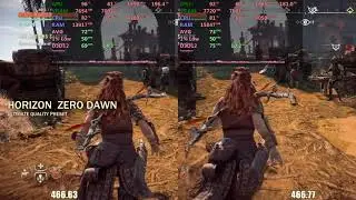 466.77 vs 466.63 Nvidia latest driver performance test.