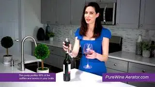 Remove Harmful Sulfites and Tannins with Our Pure Wine Aerator